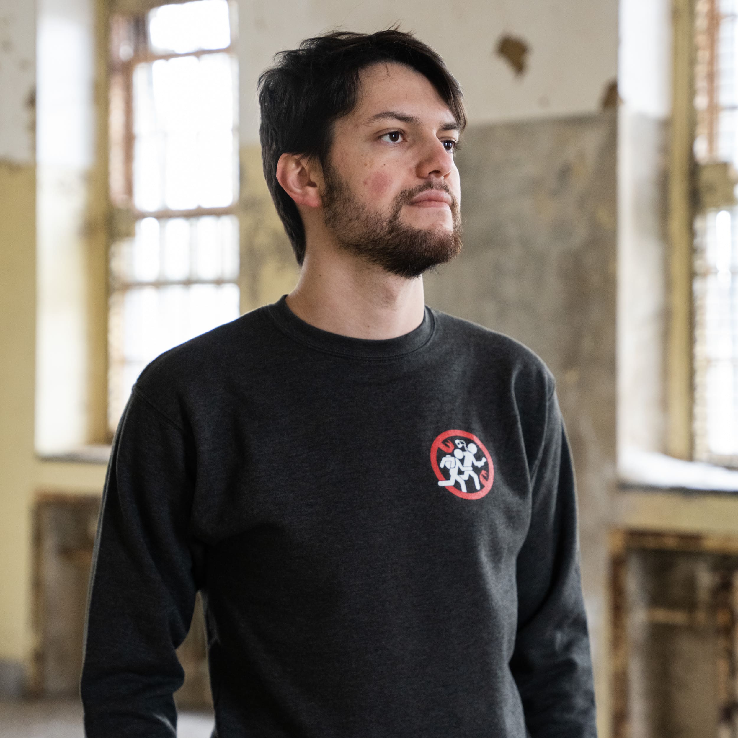 No Entry Sweatshirt The Proper People No Entry Sweatshirt The Proper People